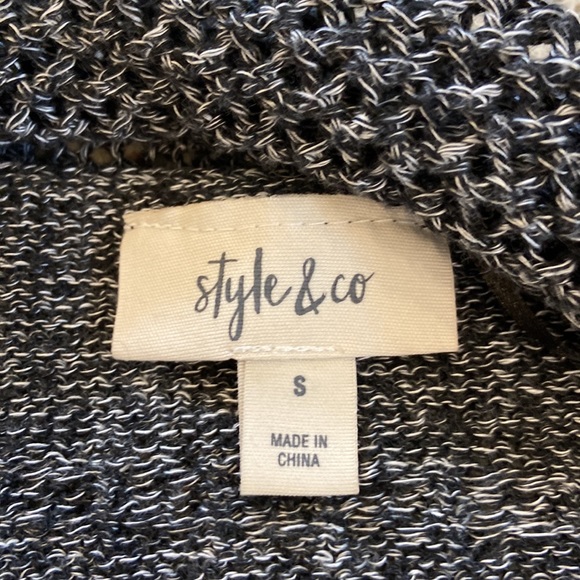 STYLE & Co Knit Cardigan size small - Picture 9 of 11